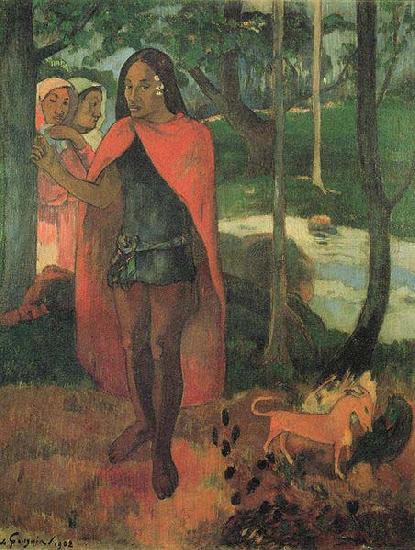 Paul Gauguin The Zauberer of Hiva OAU oil painting image